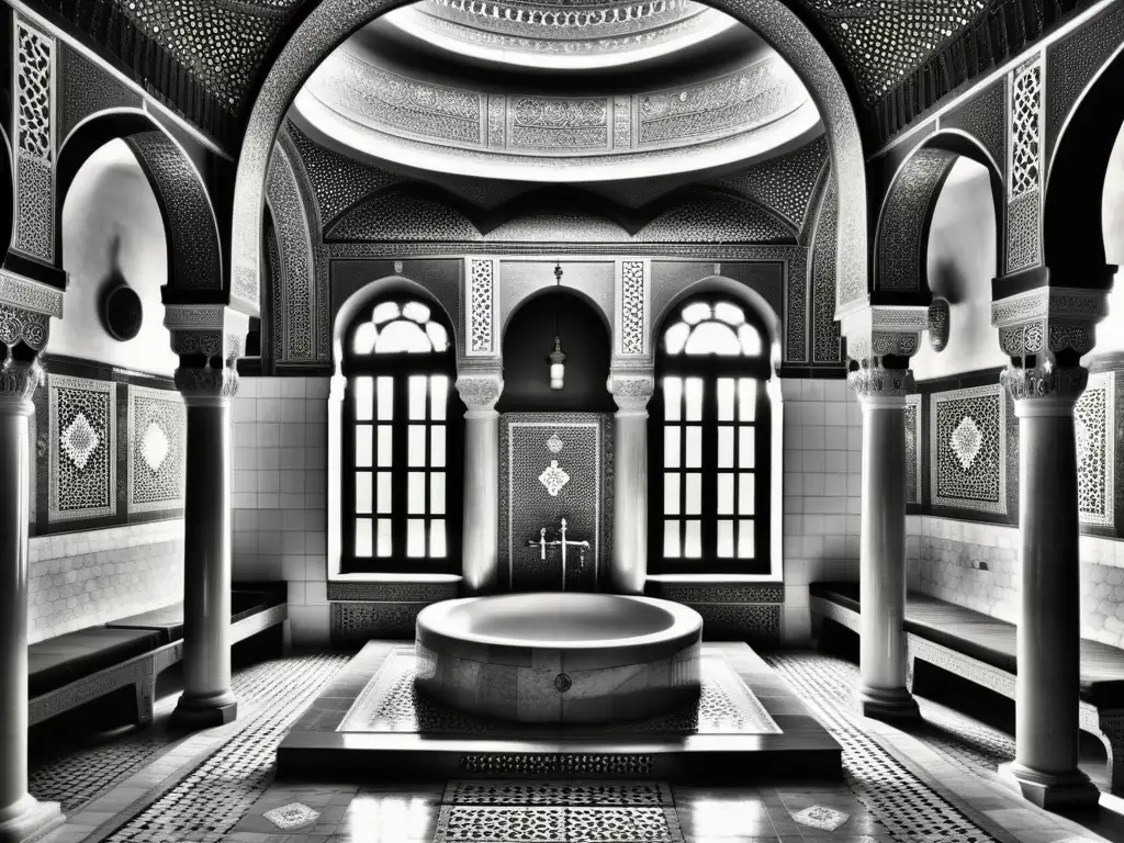 Un impresionante hammam turco muestra la elegancia atemporal de la arquitectura, fusionando tradición y modernidad