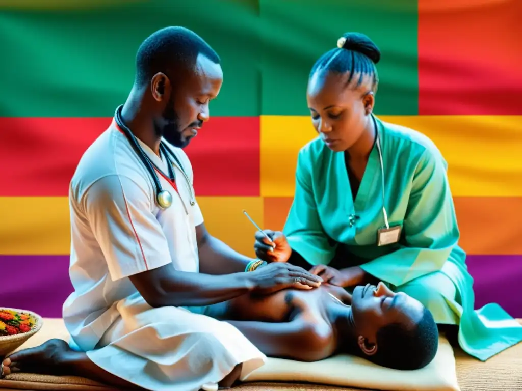 Comparación medicina tradicional VIH/SIDA: Ritual africano vs