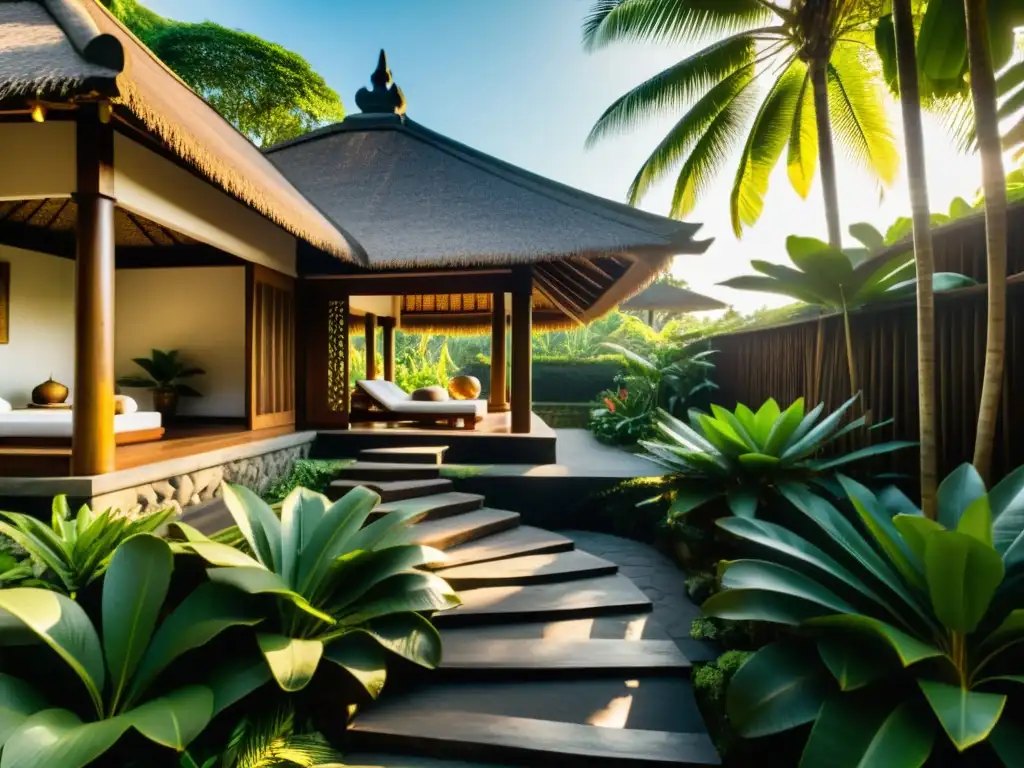 Un refugio sereno en Bali para terapias holísticas: práctica de yoga, meditación y sanación tradicional