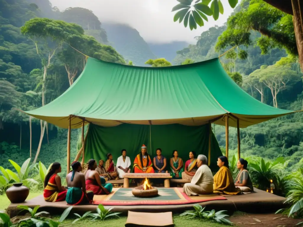 Retiro de medicina tradicional cultural en la selva: sanación y conexión con la naturaleza y la cultura indígena